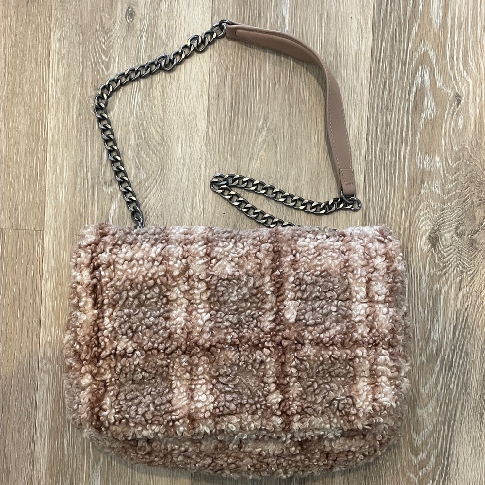Zara Boucle Bag Shoulder Bag